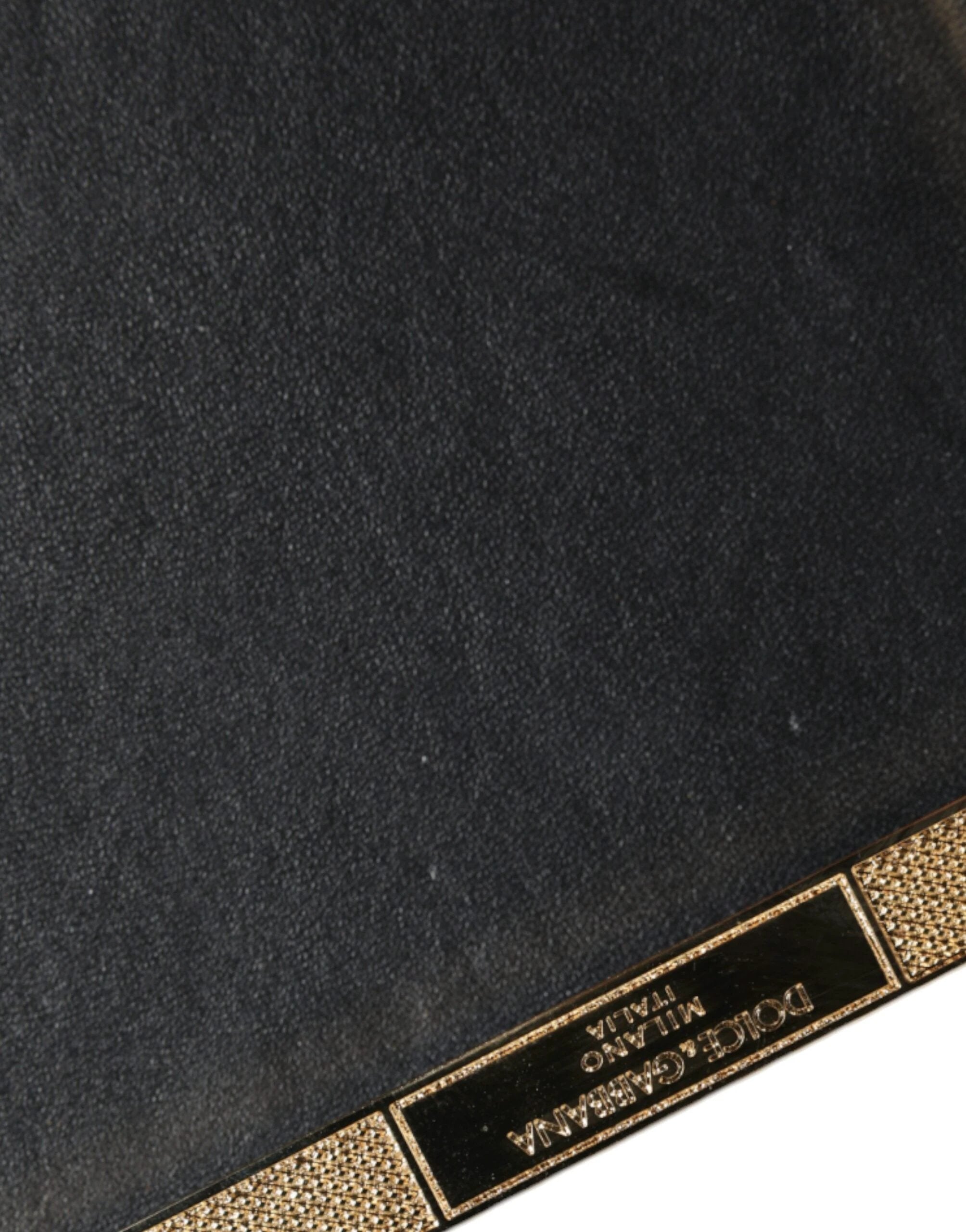 Dolce & Gabbana Gold Crystal Bifold Clutch Evening Party Women Purse Bag by Dolce & Gabbana