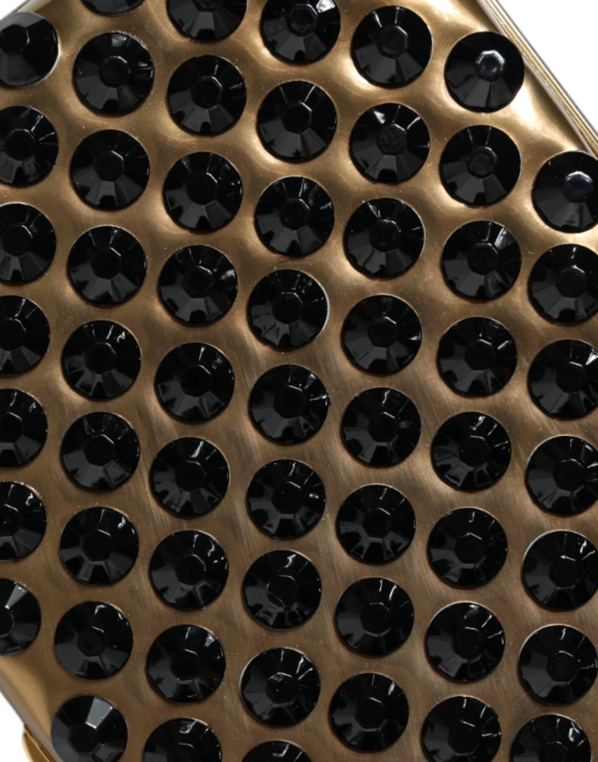 Dolce & Gabbana Gold Crystal Bifold Clutch Evening Party Women Purse Bag by Dolce & Gabbana