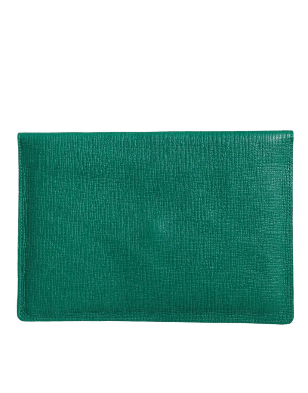 Dolce & Gabbana Green Leather Handbag Clutch Mini Purse Pouch Tablet Case by Dolce & Gabbana