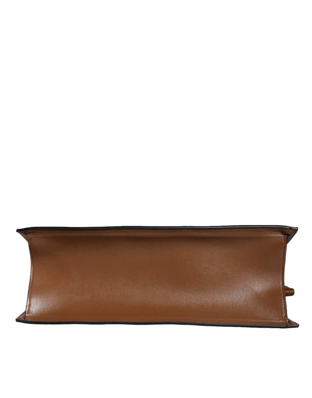 Versace Brown Top Handle Jacquard Leather Logo Crossbody Tote Bag by Versace