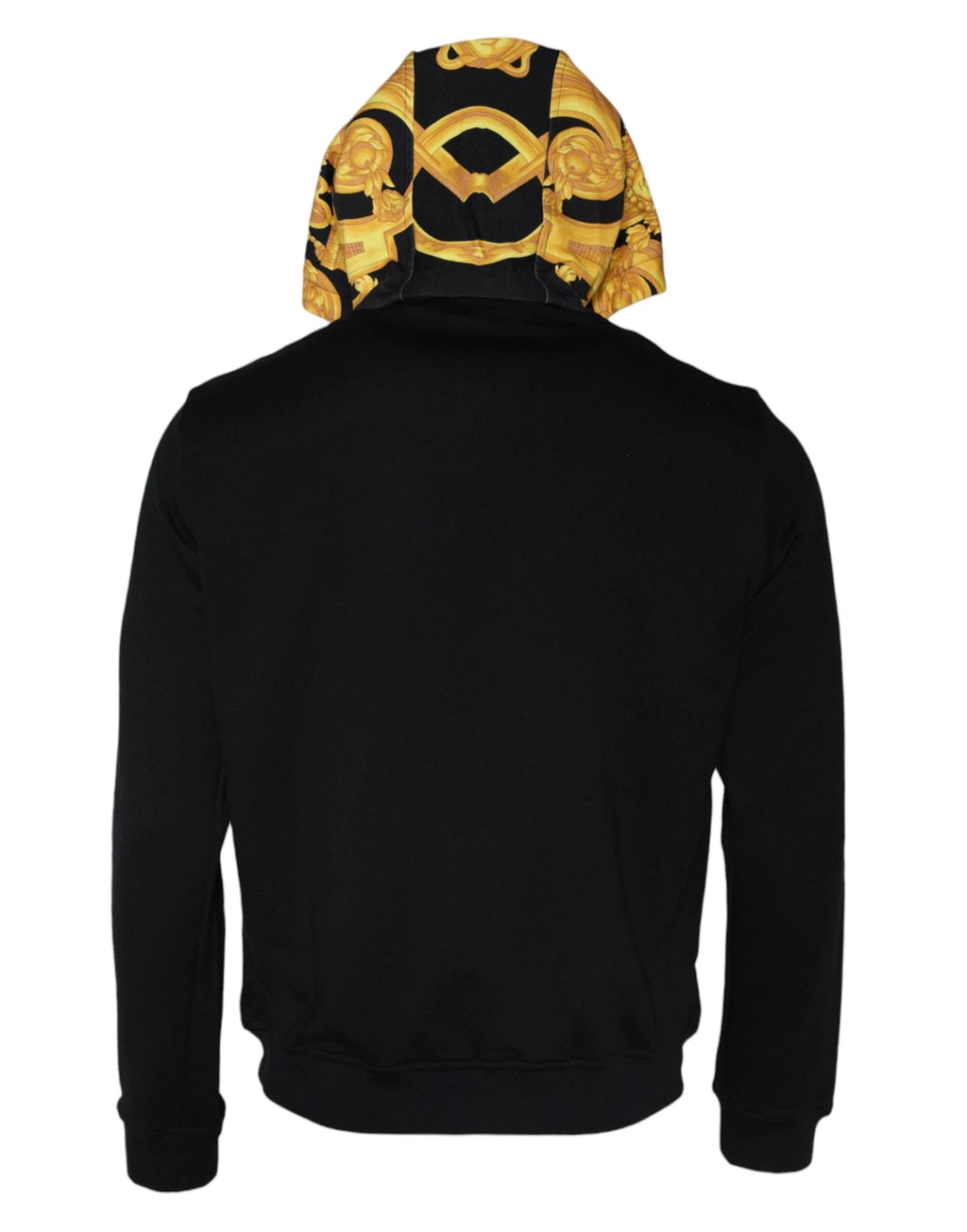 Versace Black Medusa Print Cotton Full Zip HoodieSweatshirt Sweater by Versace