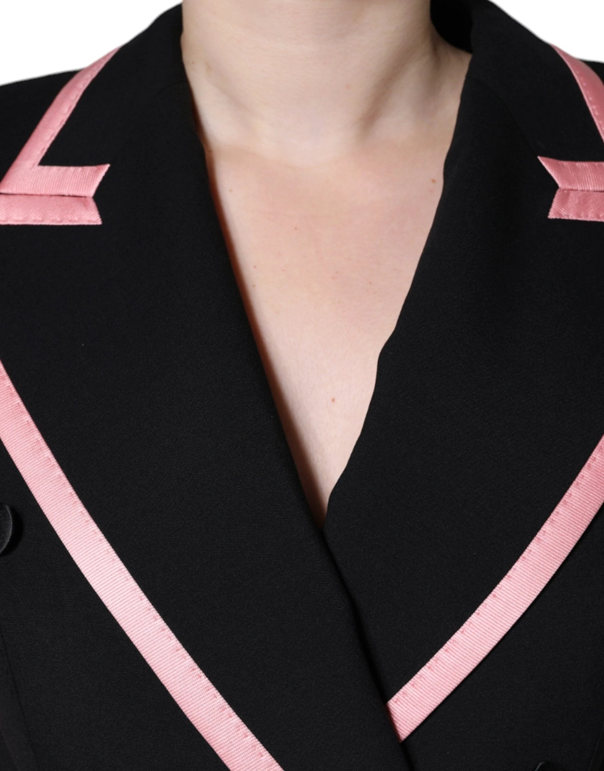 Dolce & Gabbana Black Wool Blend Sleeveless Jumpsuit Dress by Dolce & Gabbana