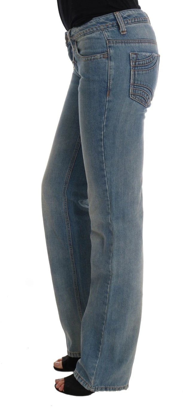 Costume National Blue Wash Cotton Classic Jeans by Costume National