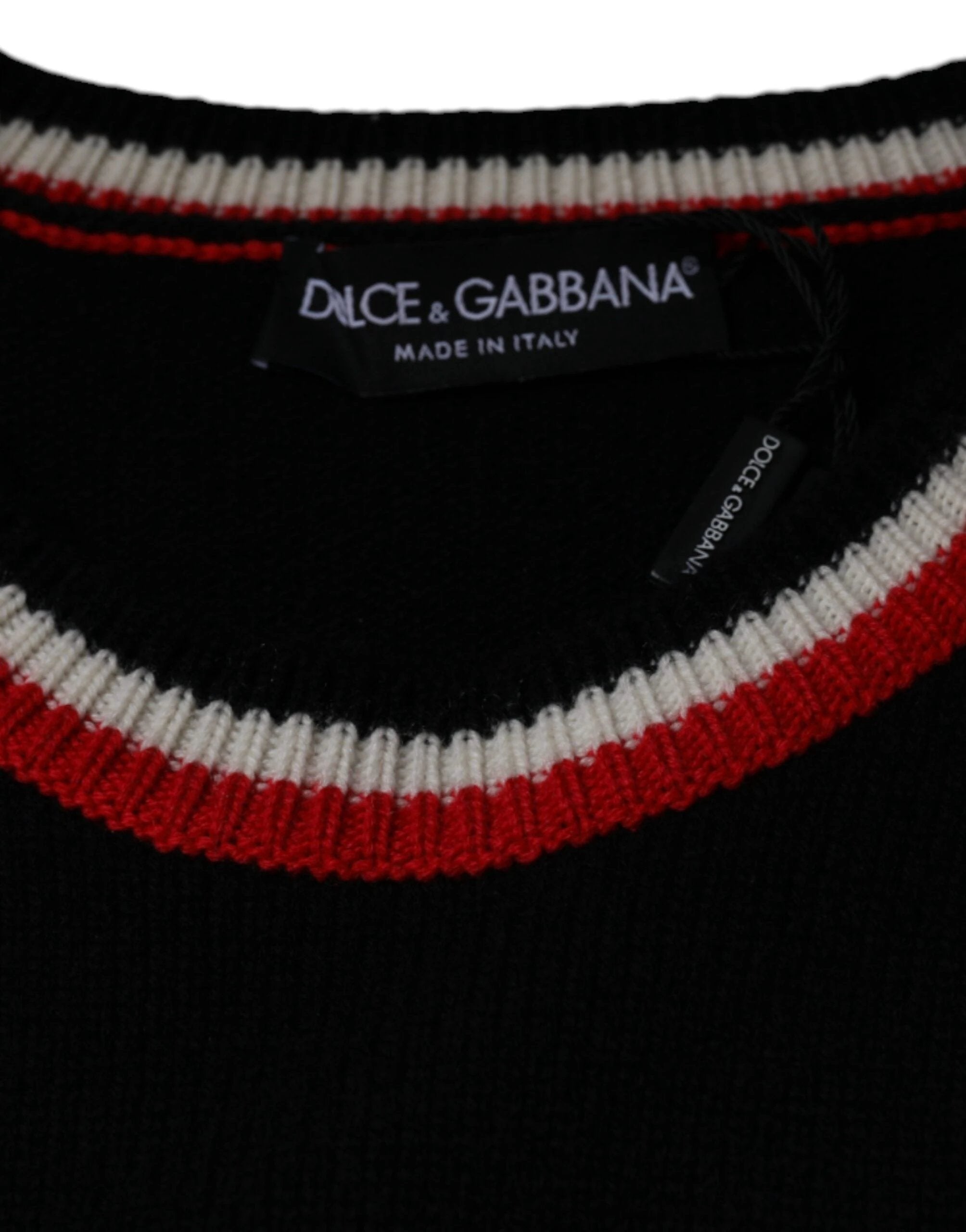 Dolce & Gabbana Black Cashmere Pig of the Year Pullover Sweater by Dolce & Gabbana