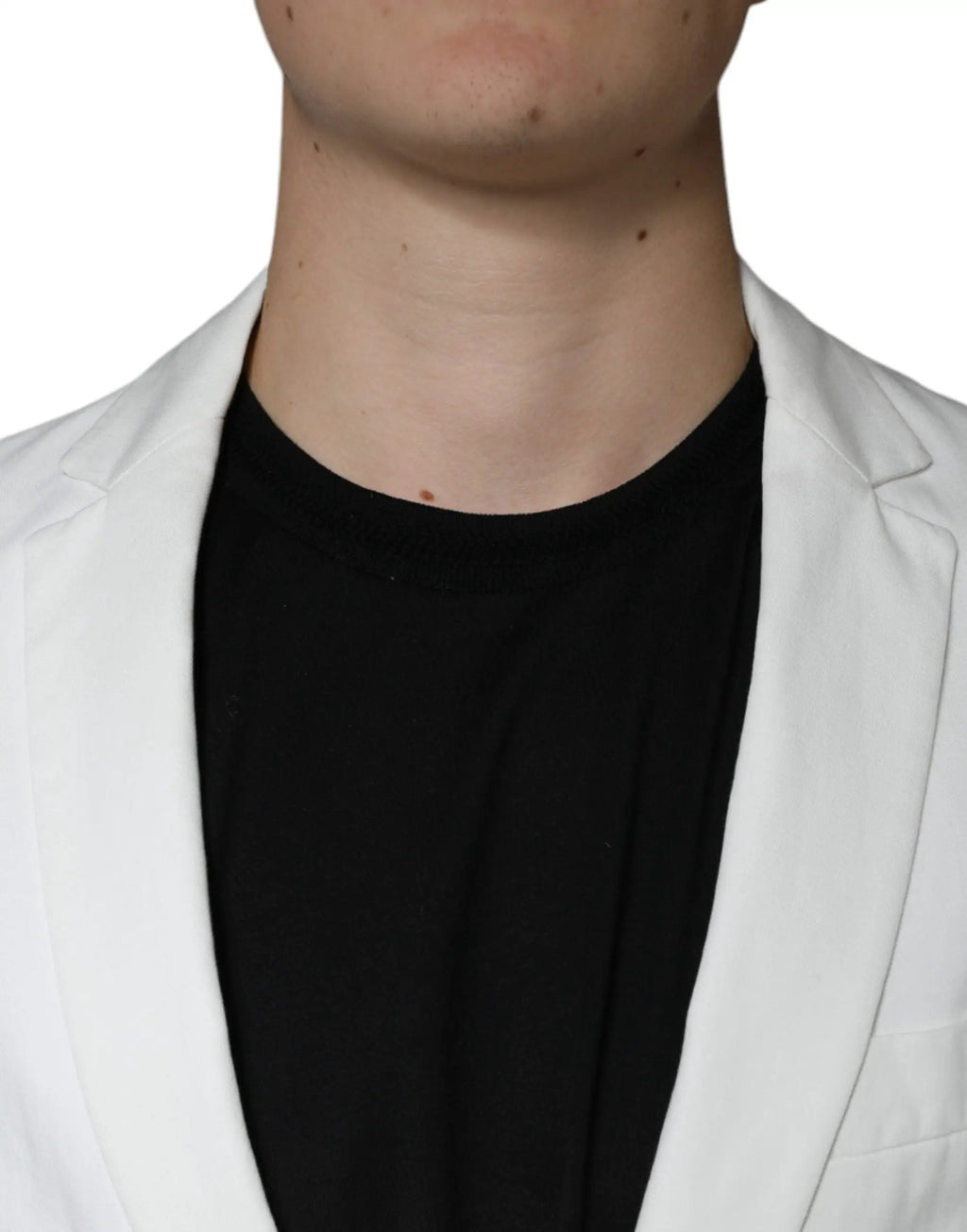 Dondup Dondup White Single Breasted One Button Dress Formal Blazer
