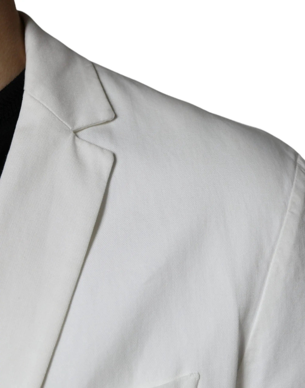 Dondup Dondup White Single Breasted One Button Dress Formal Blazer