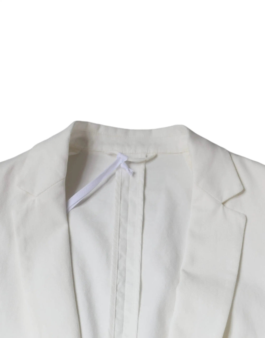 Dondup Dondup White Single Breasted One Button Dress Formal Blazer