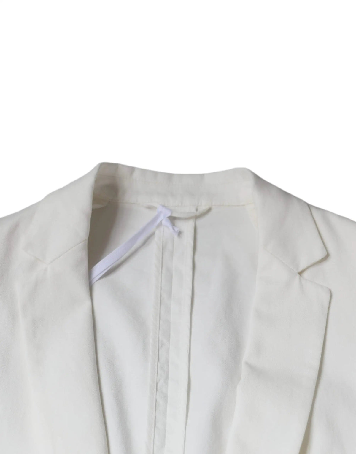 Dondup Dondup White Single Breasted One Button Dress Formal Blazer