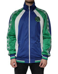 Dolce & Gabbana Multicolor Polyester Full Zip Bomber Jacket by Dolce & Gabbana