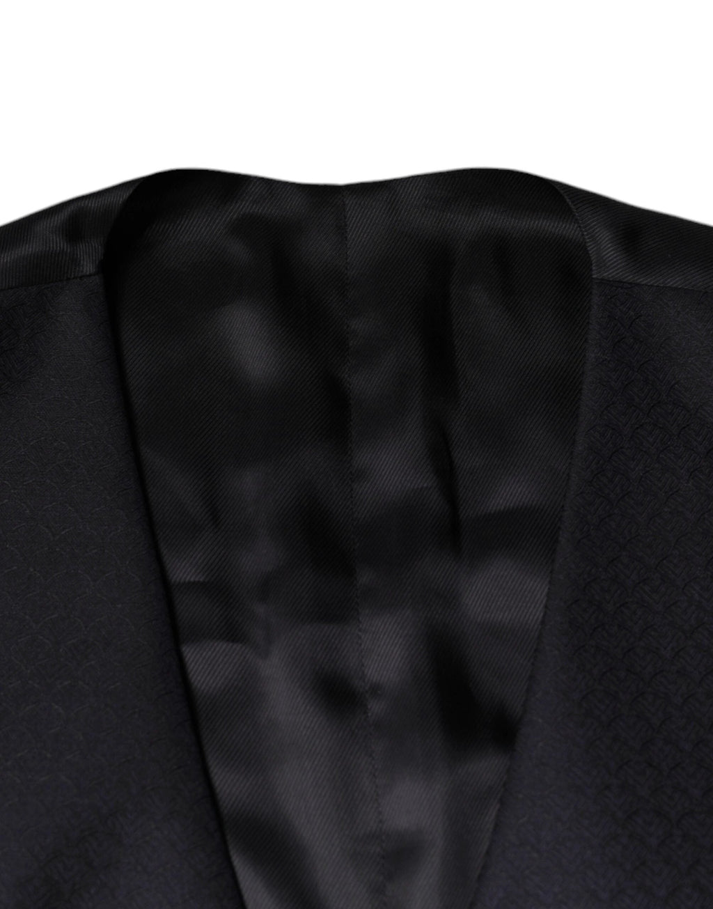 Dolce & Gabbana Black Wool Waistcoat Dress Formal Vest by Dolce & Gabbana
