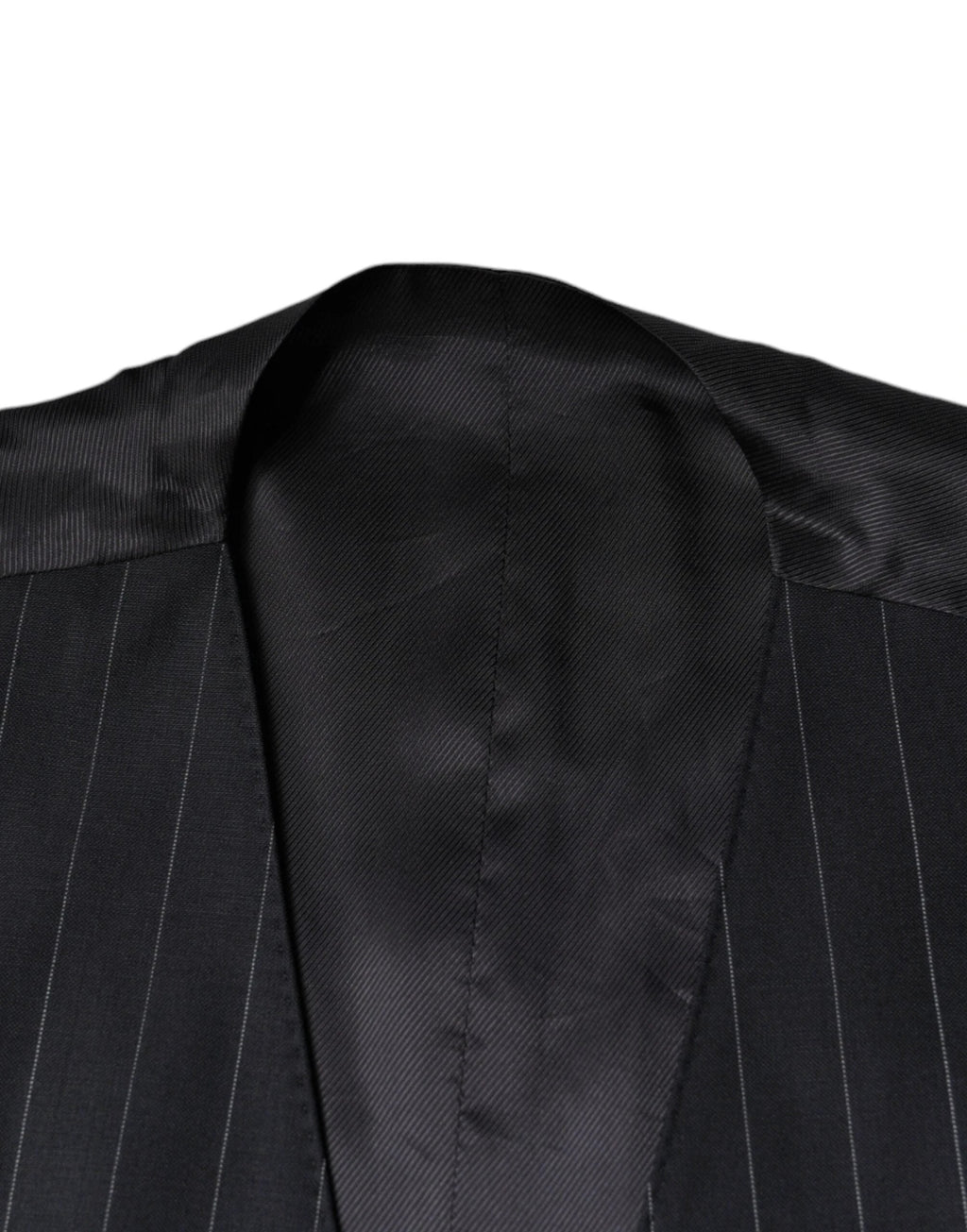 Dolce & Gabbana Black Leather Waistcoat Dress Formal Vest by Dolce & Gabbana
