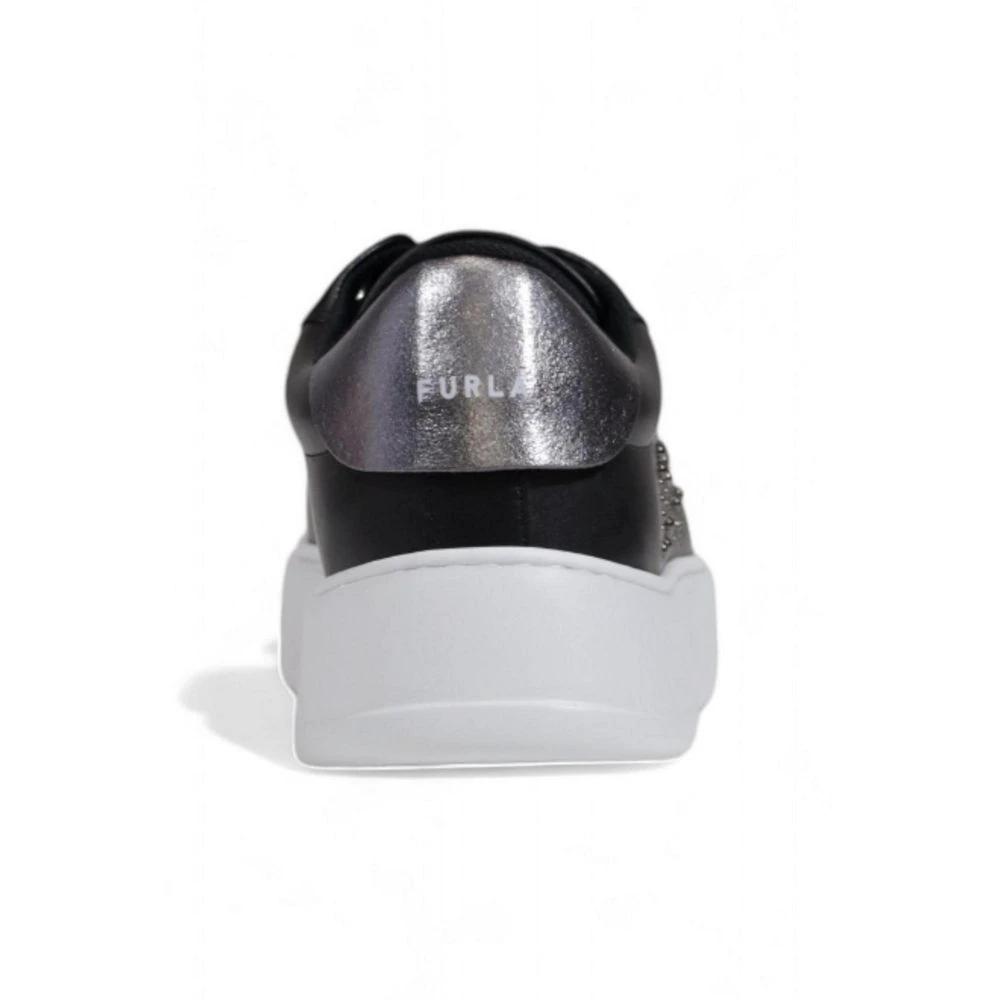 Furla Black Polyethylene Low Top Sneakers by Furla