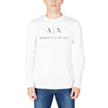 Armani Exchange White Cotton Long Sleeve T-Shirt by Armani Exchange