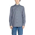 Armani Exchange Blue Cotton Dress Shirt by Armani Exchange