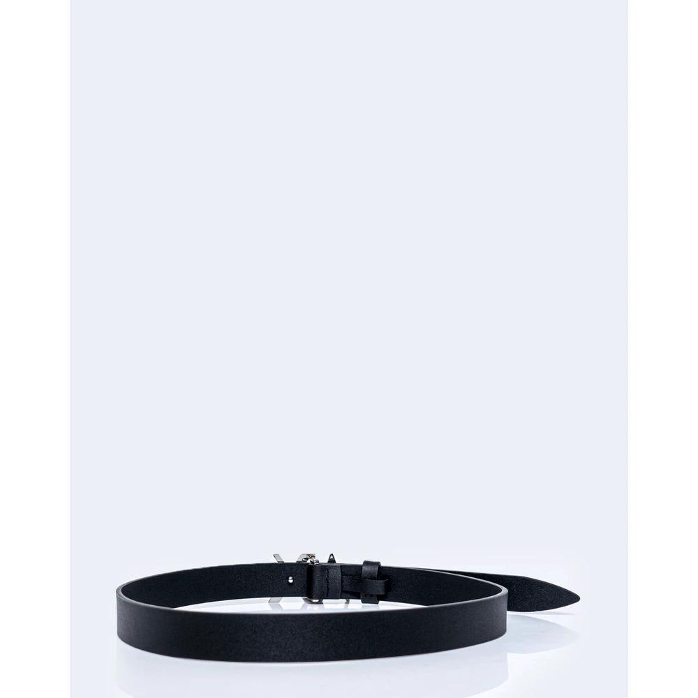 Armani Exchange Black Leather Belt by Armani Exchange