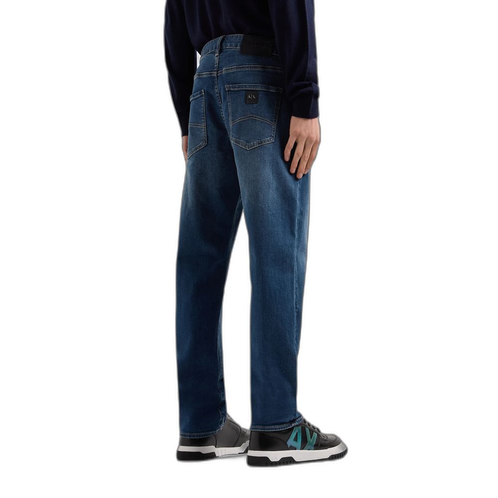 Jean skinny en coton bleu Armani Exchange