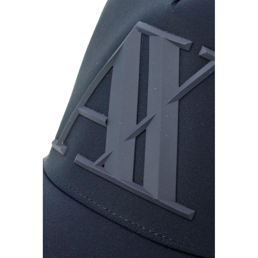 Armani Exchange Blue Polyester Cap (Baseball Hat) by Armani Exchange
