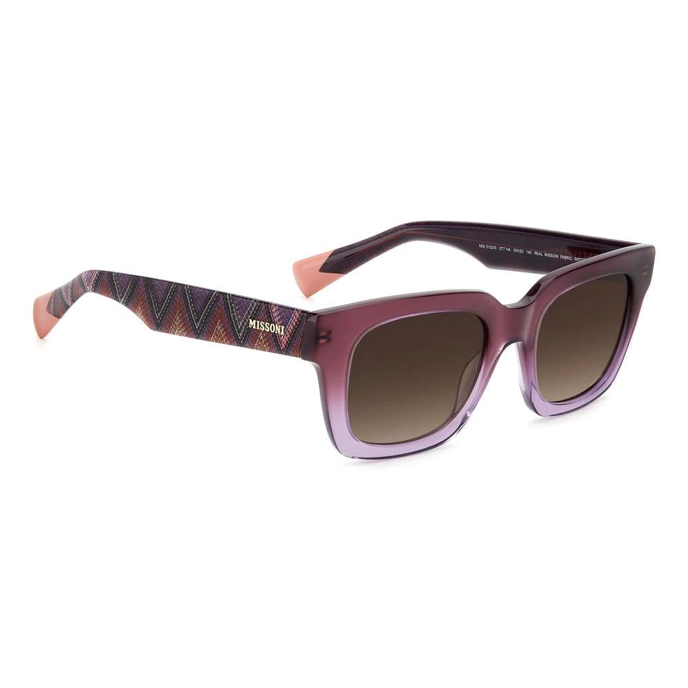 Missoni Multicolor Acetate Sunglasses by Missoni