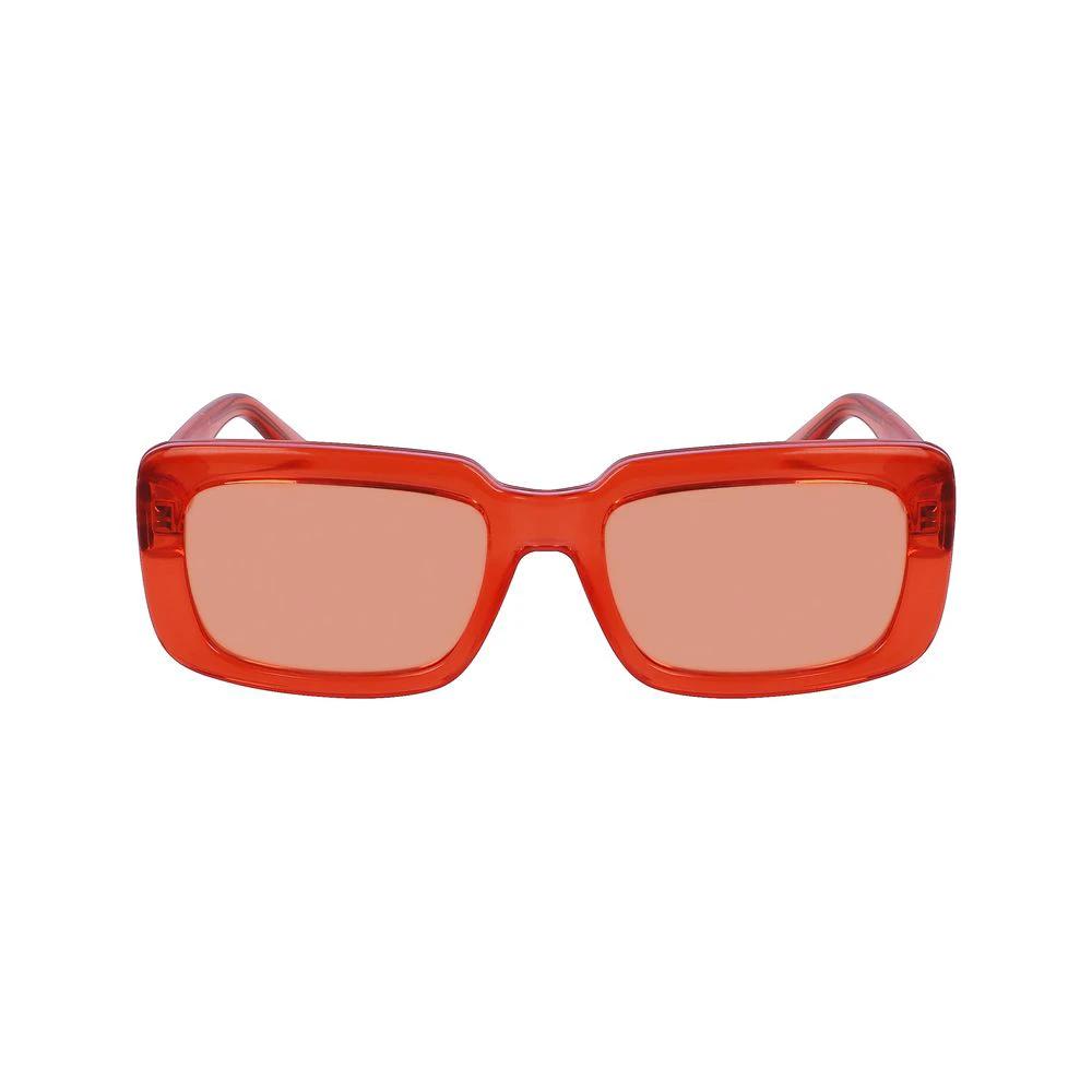 Karl Lagerfeld Orange Injected Sunglasses by Karl Lagerfeld