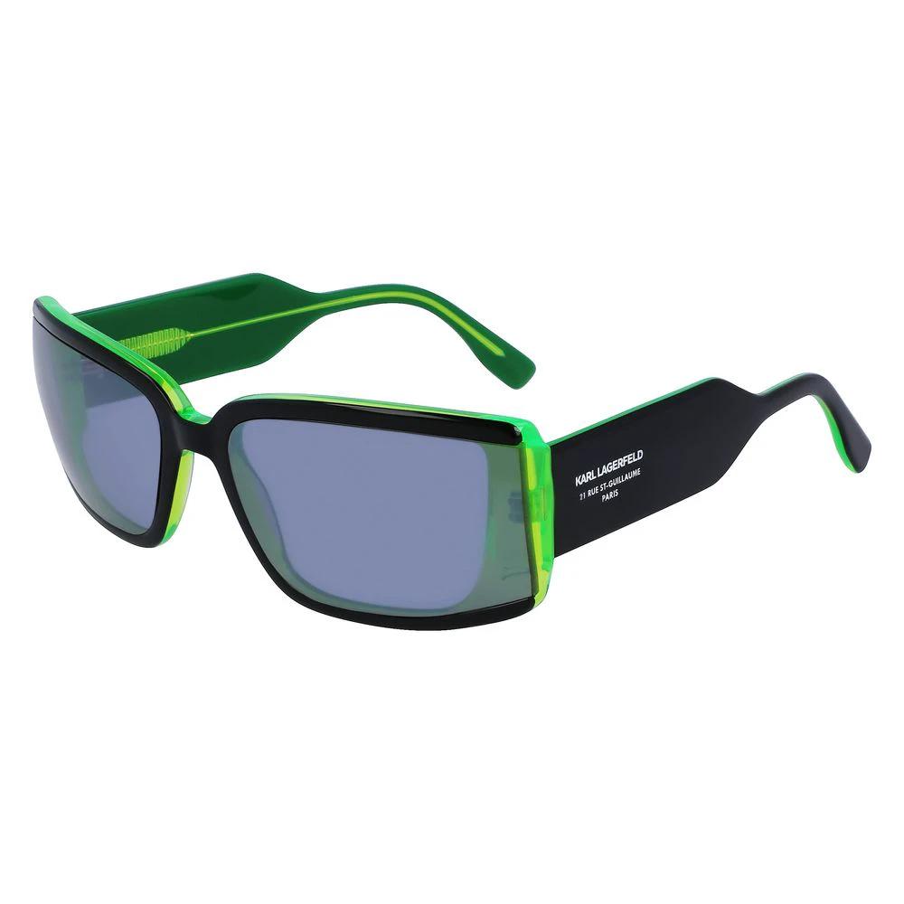 Karl Lagerfeld Black Acetate Sunglasses by Karl Lagerfeld