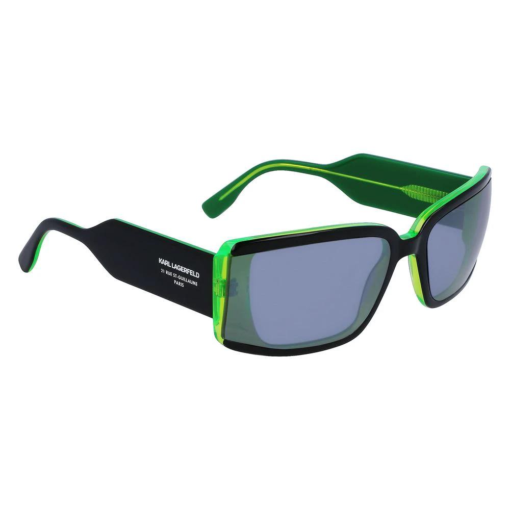 Karl Lagerfeld Black Acetate Sunglasses by Karl Lagerfeld