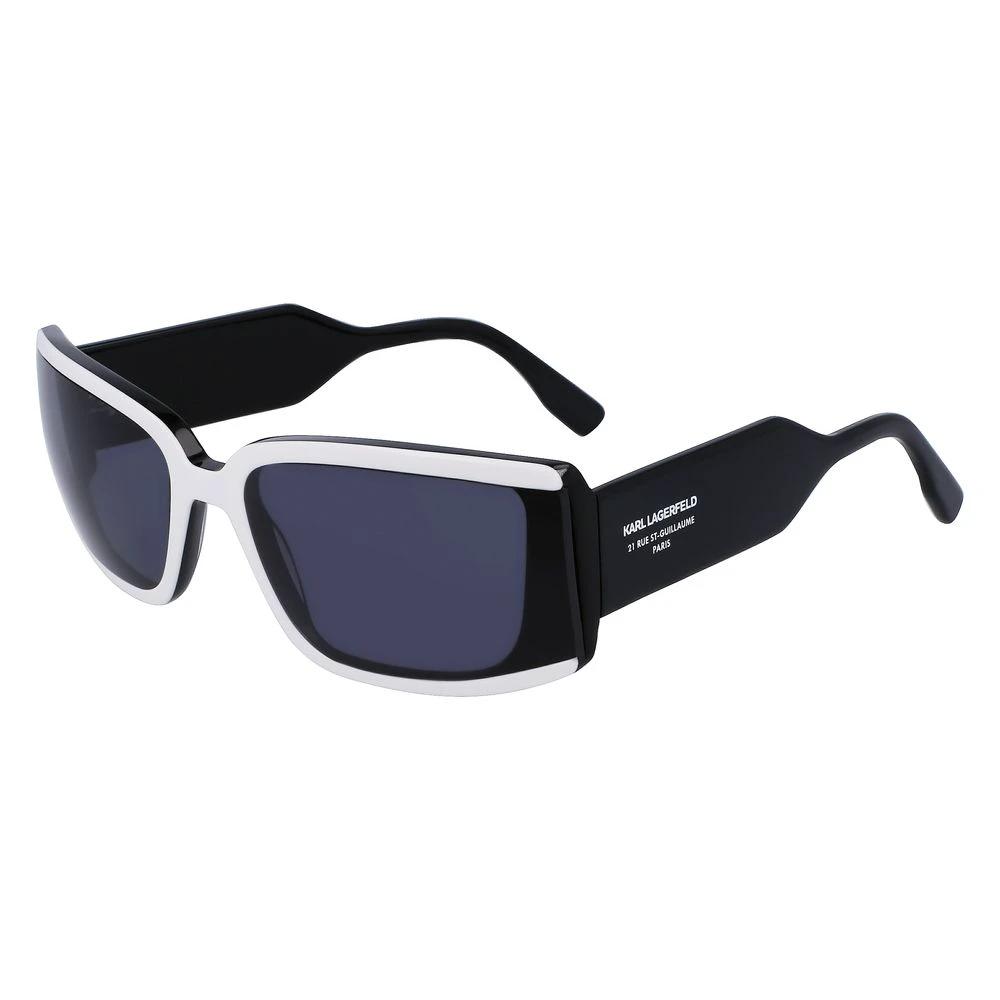 Karl Lagerfeld Black Acetate Sunglasses by Karl Lagerfeld