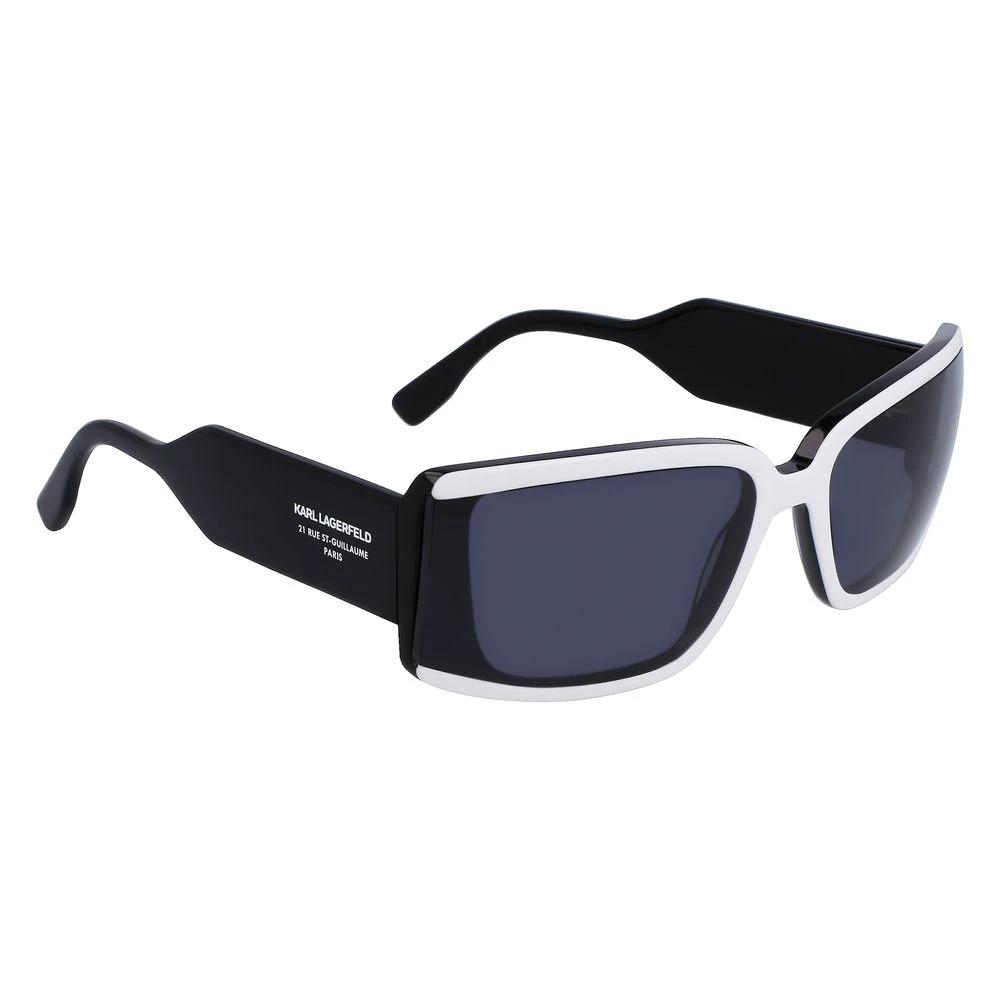 Karl Lagerfeld Black Acetate Sunglasses by Karl Lagerfeld
