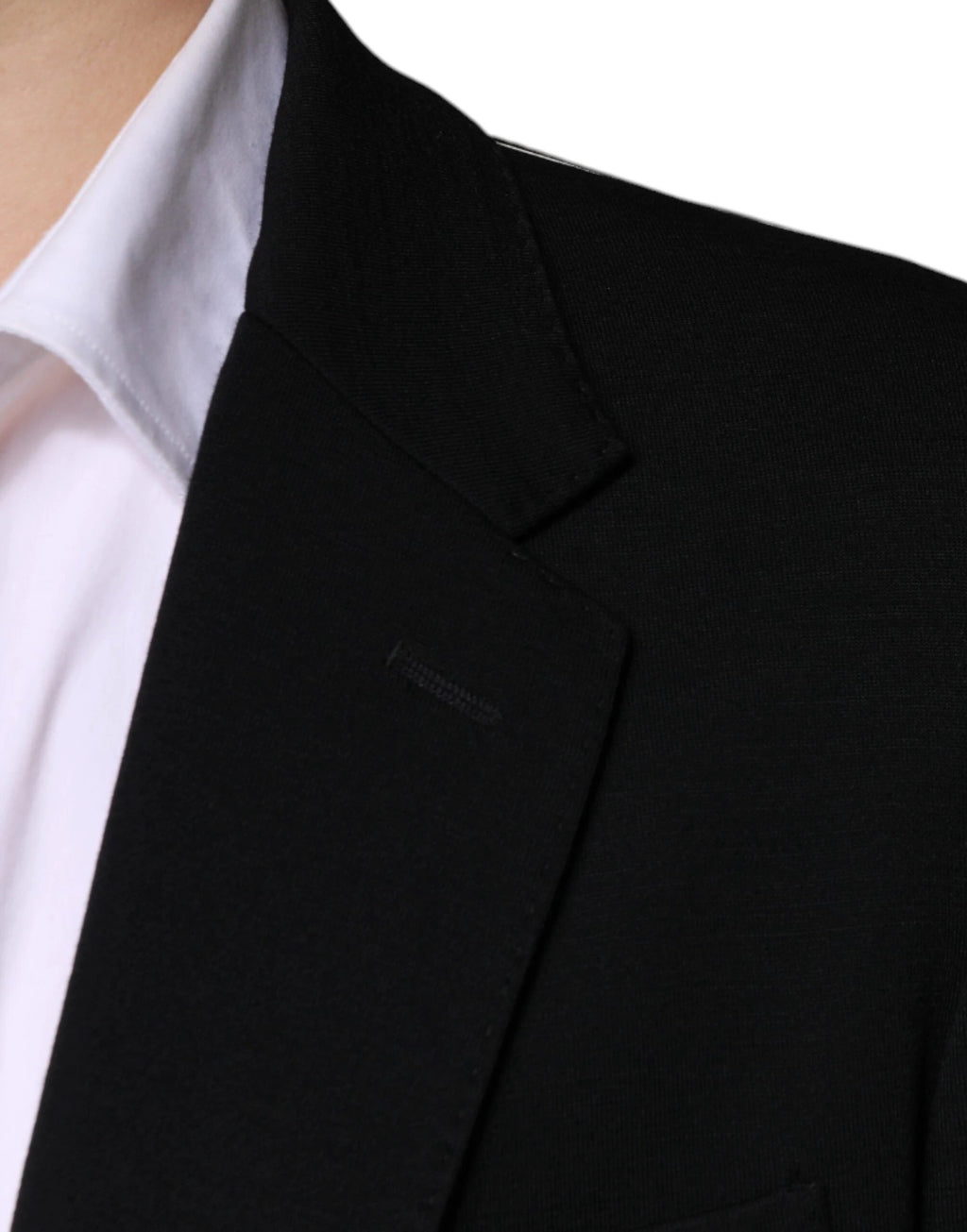 Dolce & Gabbana Black Wool Single Breasted Formal Blazer by Dolce & Gabbana