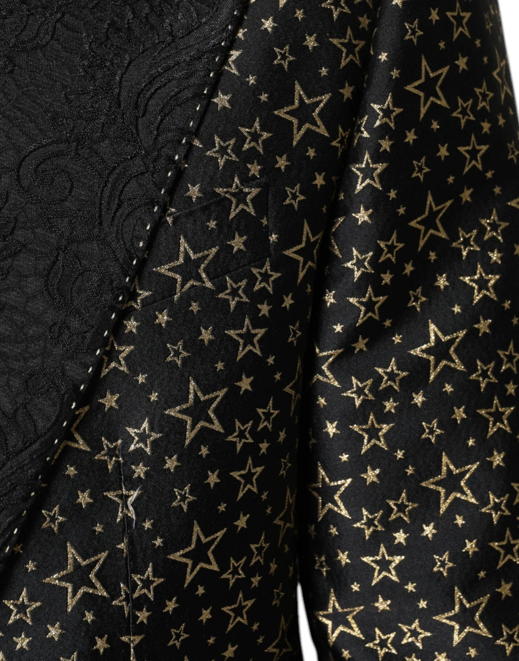 Dolce & Gabbana Black Stars Jacquard SICILIA 2 Piece Suit by Dolce & Gabbana