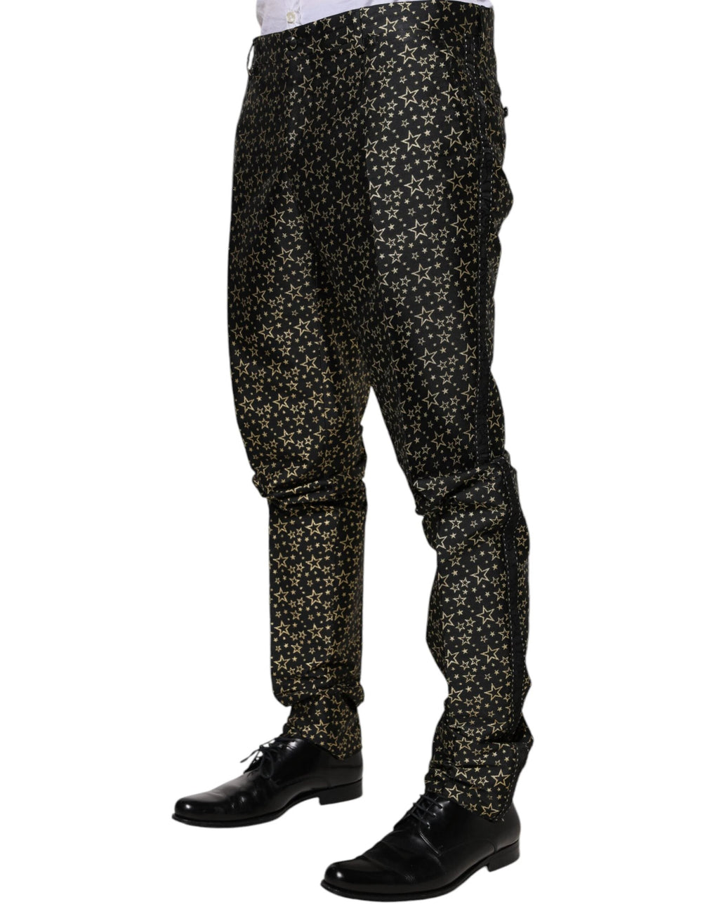 Dolce & Gabbana Black Stars Jacquard SICILIA 2 Piece Suit by Dolce & Gabbana