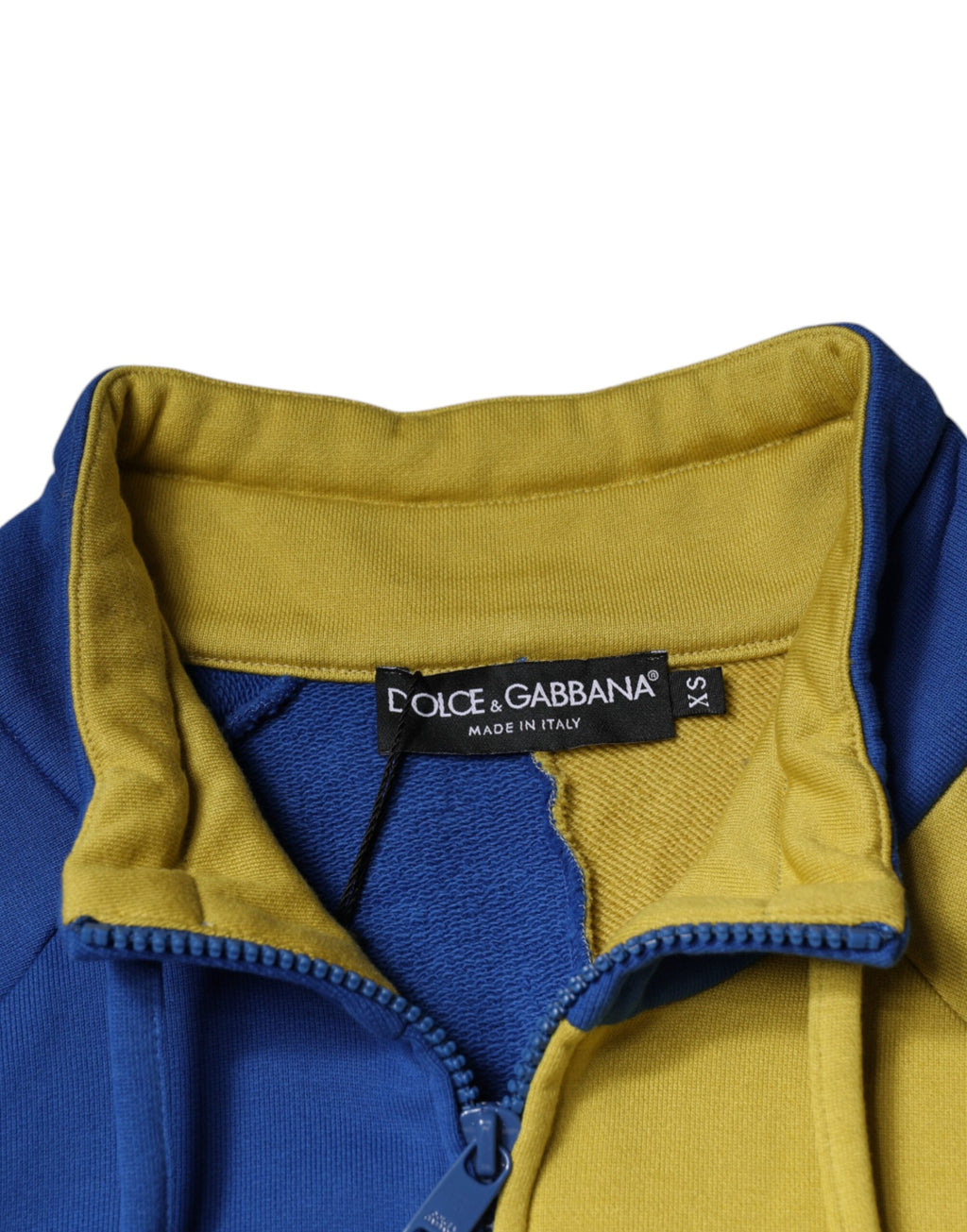 Dolce & Gabbana Multicolor Patchwork Men Sweatshirt Sweater by Dolce & Gabbana