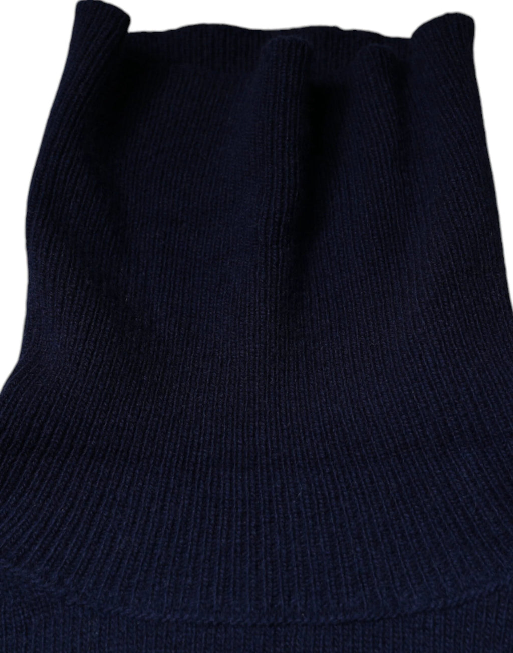 Dolce & Gabbana Blue Wool Knit Turtleneck Pullover Sweater by Dolce & Gabbana