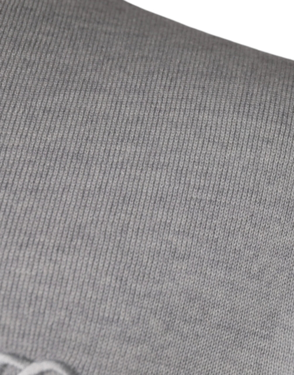 Dolce & Gabbana Light Gray Wool Crew Neck Pullover Sweater by Dolce & Gabbana