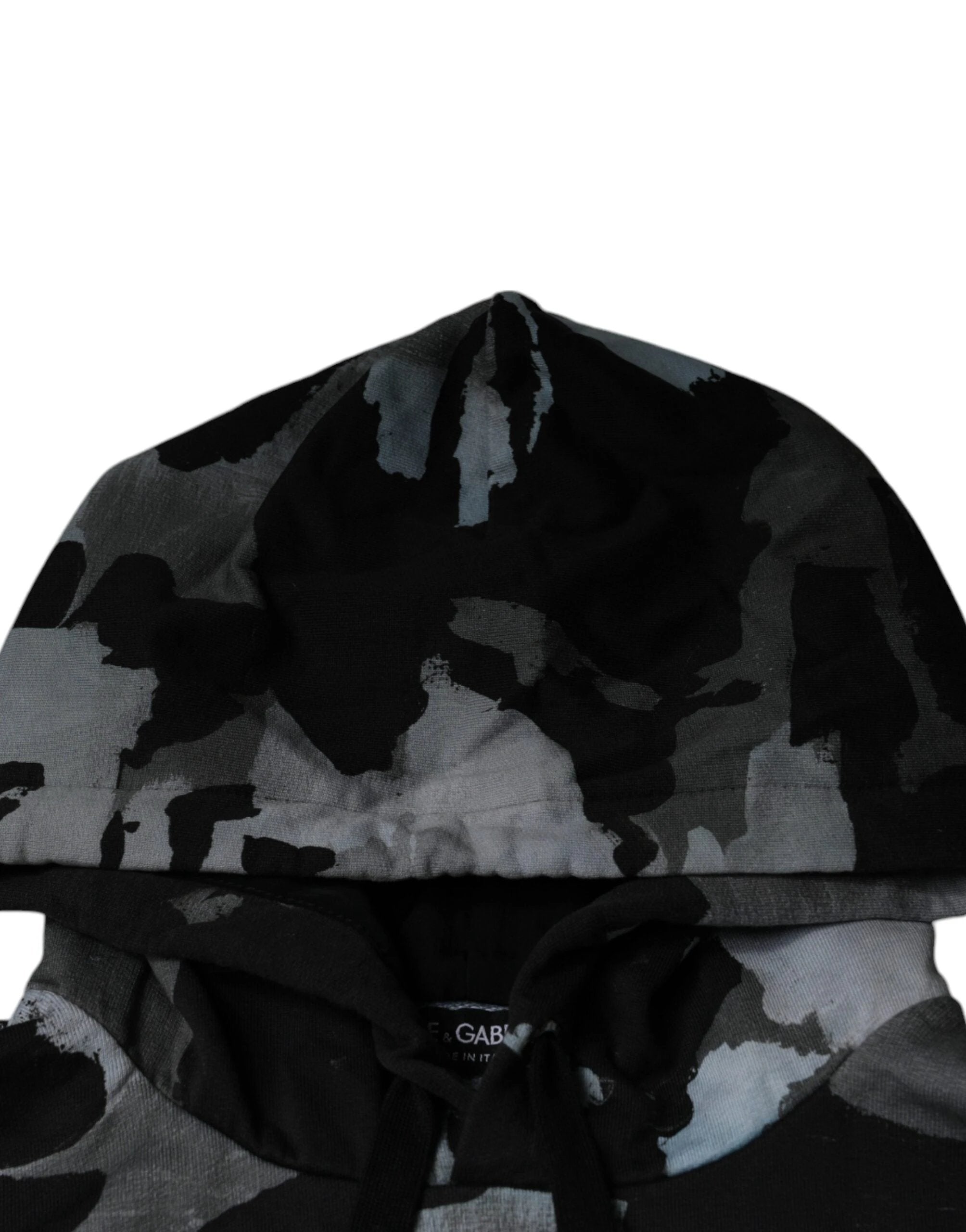 Dolce & Gabbana Multicolor Camouflage Men Hooded Sweater (Copy)