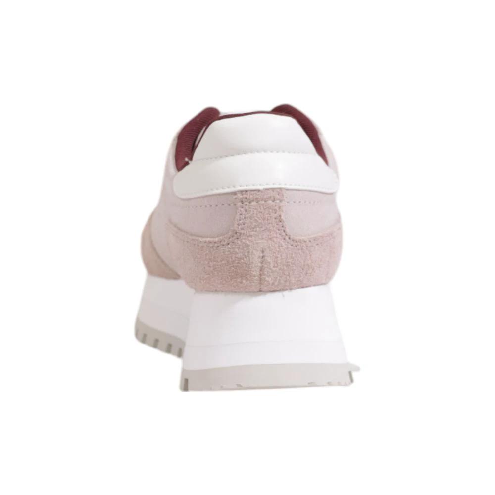 Calvin Klein Jeans Purple Leather Low Top Sneakers Calvin Klein Jeans