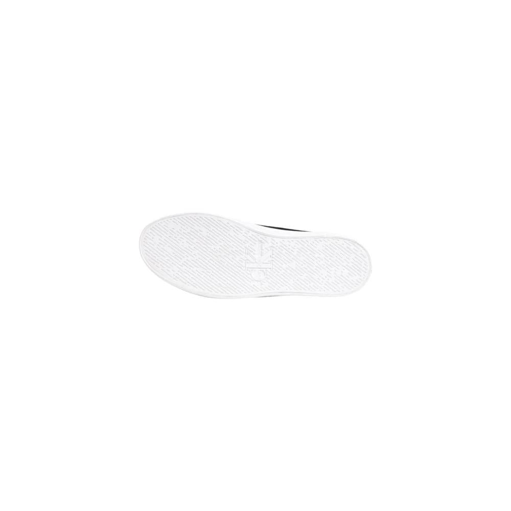 Calvin Klein Jeans Black Suede Leather Platform Sneakers Calvin Klein Jeans