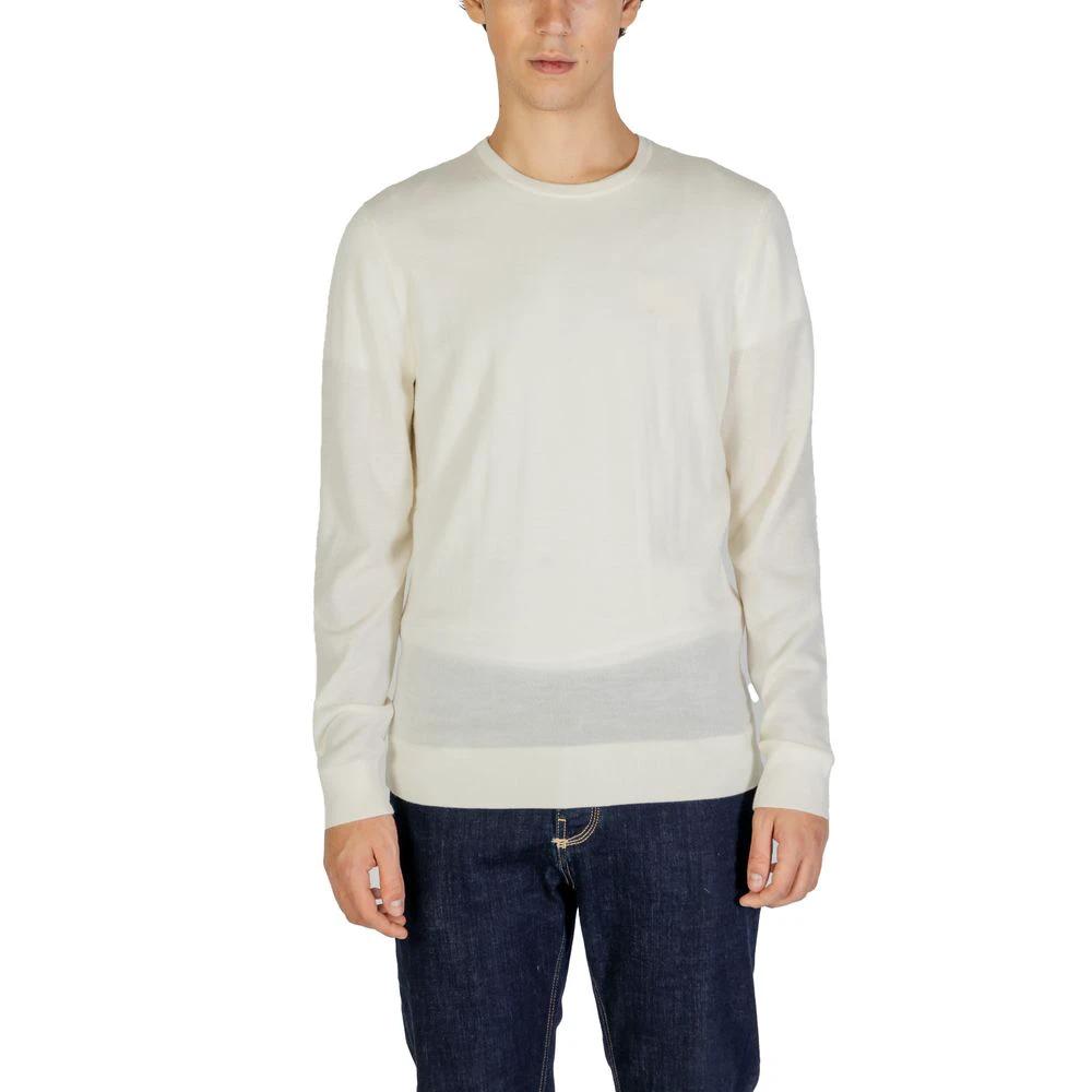Calvin Klein Cream Recycled Wool Sweatshirt