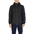 Calvin Klein Black Recycled Polyester Shell Jacket by Calvin Klein