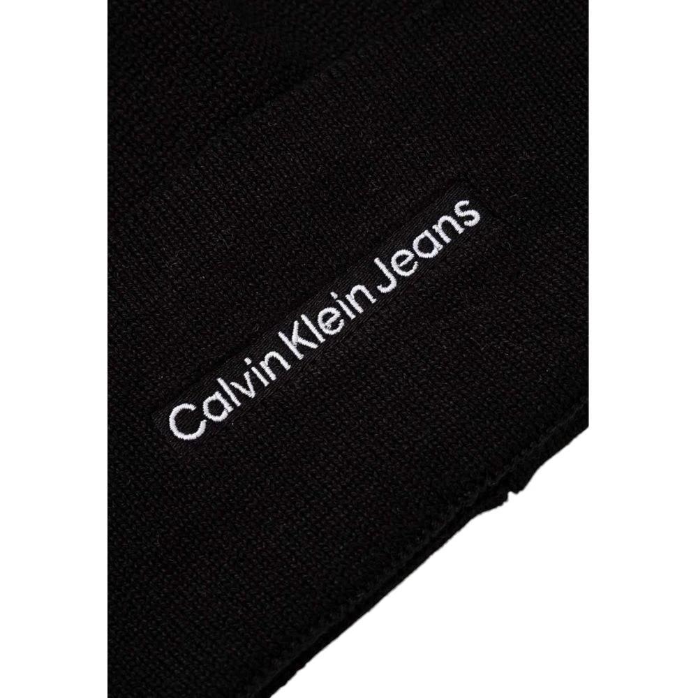 Calvin Klein Jeans Black Cotton Cap (Baseball Hat) by Calvin Klein Jeans