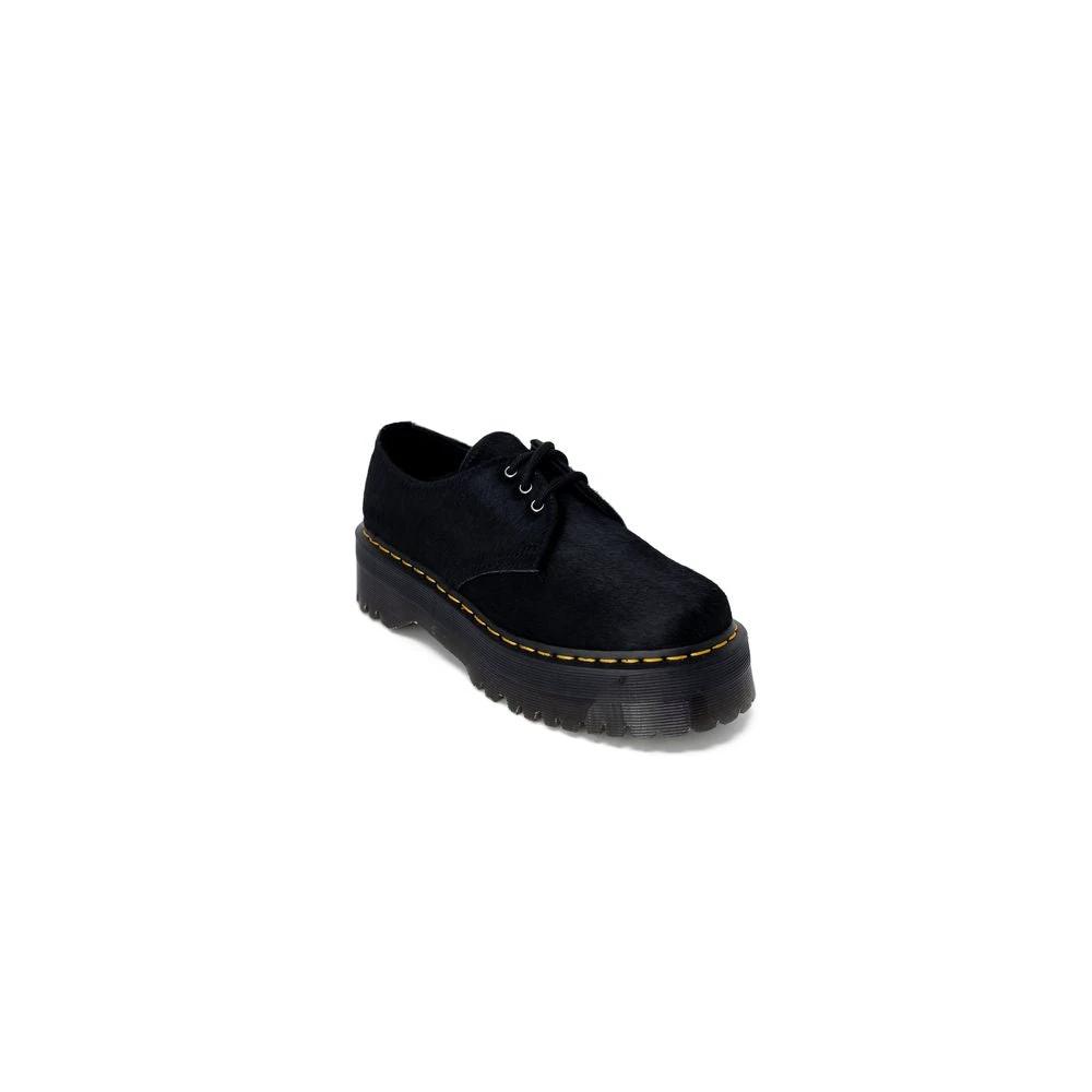 Dr. Martens Black Leather Lace-Up Boots by Dr. Martens