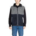 Tommy Hilfiger Jeans Black Recycled Polyester Sleveless Jacket by Tommy Hilfiger Jeans