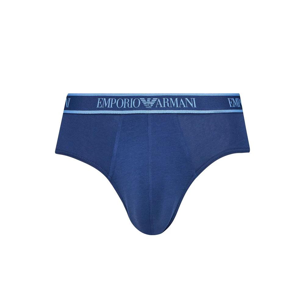 Emporio Armani Underwear Blue Cotton False by Emporio Armani Underwear