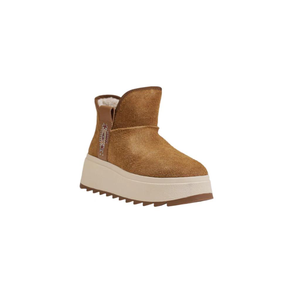 ASH Brown Suede Leather Ankle Boots by ASH