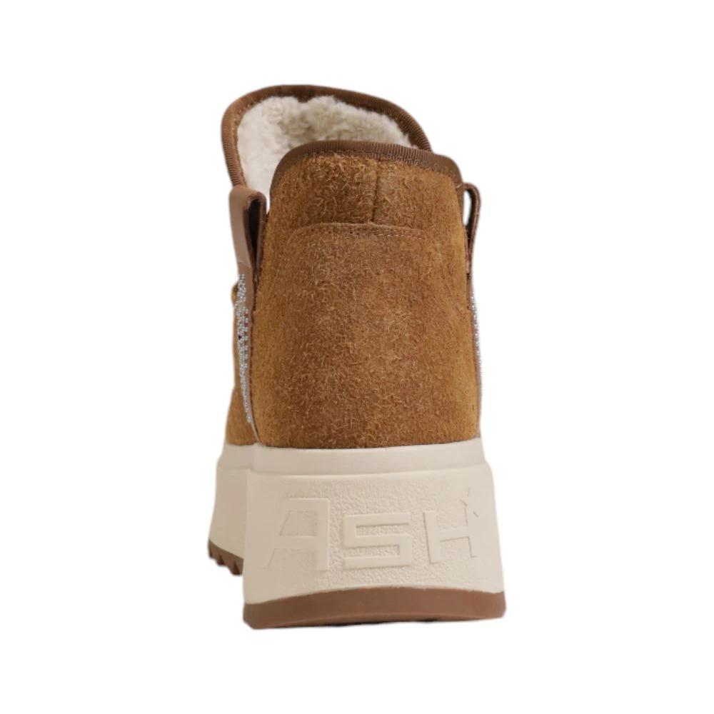 ASH Brown Suede Leather Ankle Boots by ASH