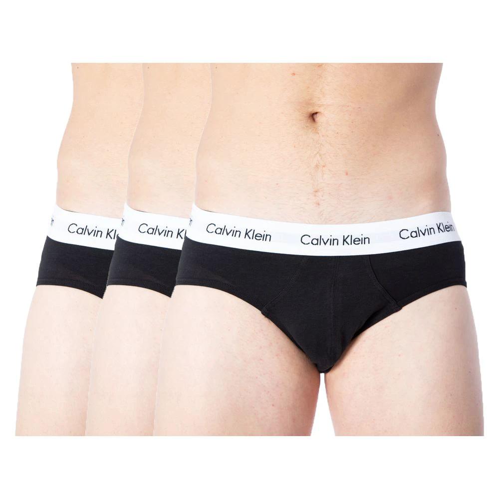 Calvin Klein Underwear Black Cotton Briefs by Calvin Klein Underwear