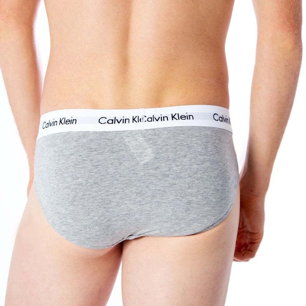 Calvin Klein Underwear Gray Cotton Briefs by Calvin Klein Underwear