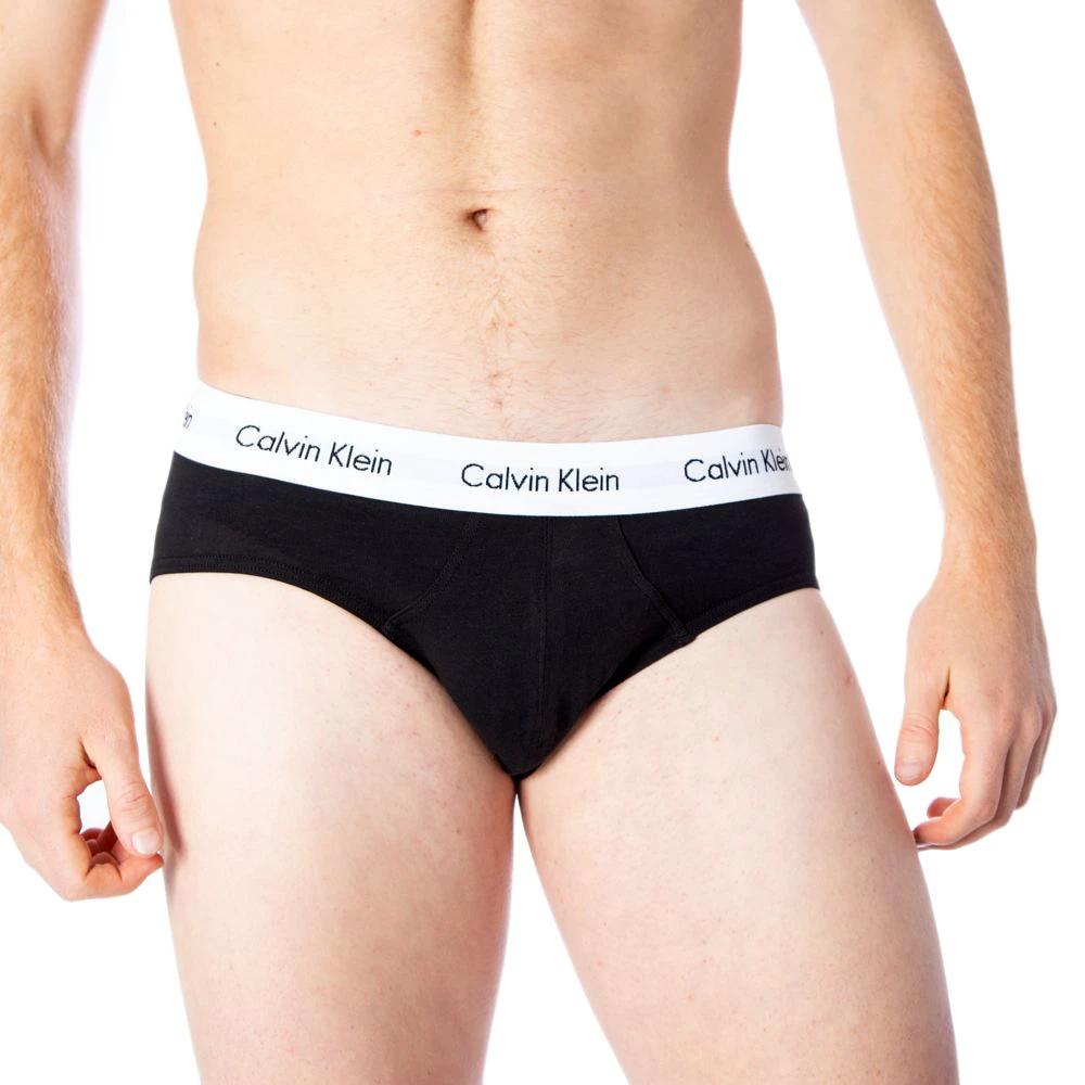 Calvin Klein Underwear Gray Cotton Briefs by Calvin Klein Underwear
