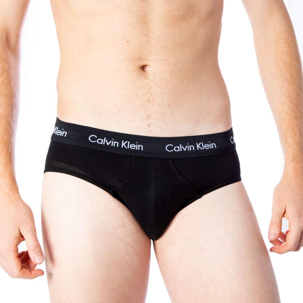 Calvin Klein Underwear Blue Cotton Briefs by Calvin Klein Underwear