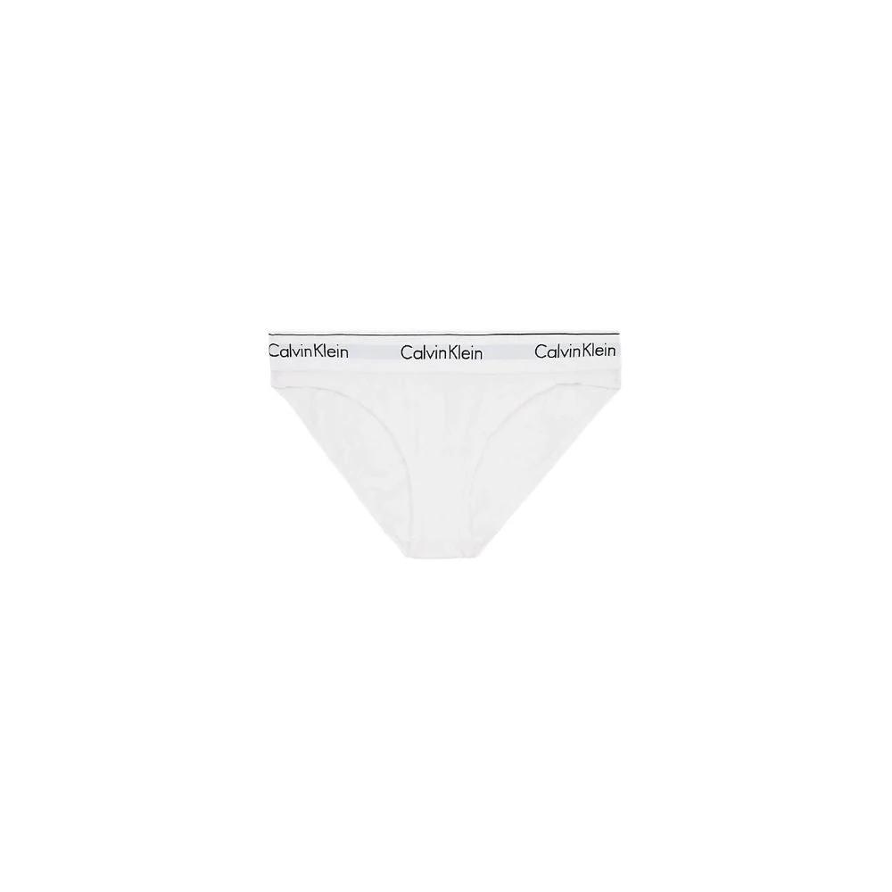 Calvin Klein Underwear White Cotton Pantie by Calvin Klein Underwear