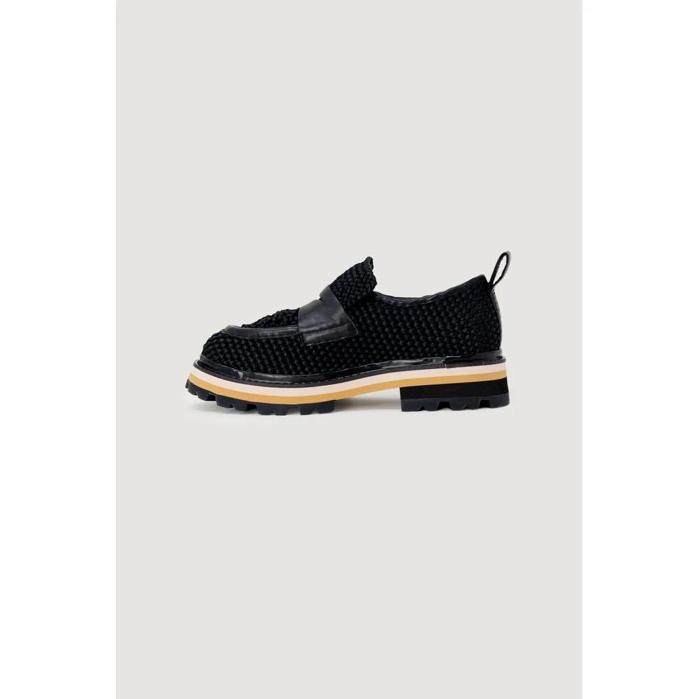 ASH Black Leather Platform Pumps by ASH